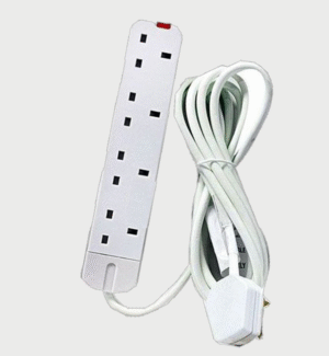 socket Villaon 4Ways Extension cable White