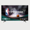 Hisense 55 Inch 4K UHD LED VIDA Smart TV - 55A6Q